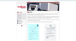 Desktop Screenshot of antone.ee